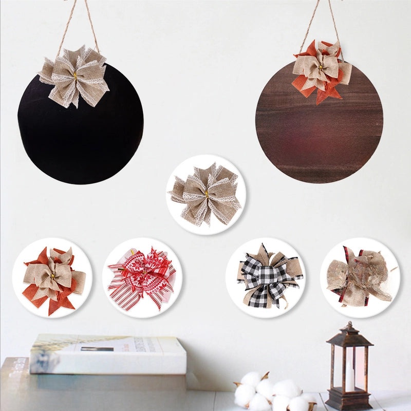 Easter Wooden Bow with Egg and Rabbit DIY Home Decoration Christmas Ornament|Home Decor