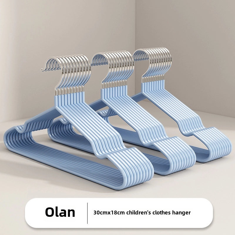 Thickened Plastic Coated Non-slip Clothes Hanger for Adults and Children|Home & Kitchen/Hangers & Closet Storage