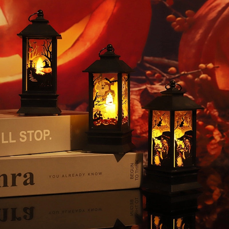 Halloween Castle Ghost String Lights|Home Decor & Festival Lighting