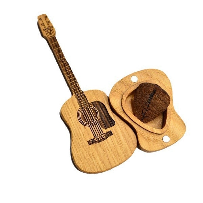 Minimalist Wooden Guitar Decor for Valentine's Day|Home Decor