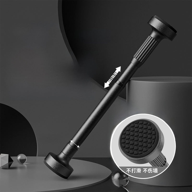 Stainless Steel Telescopic Clothes Drying Rod for Balcony and Bathroom Non-Punching Shower/Bathroom Curtain Rod|Home & Garden Curtains & Rods