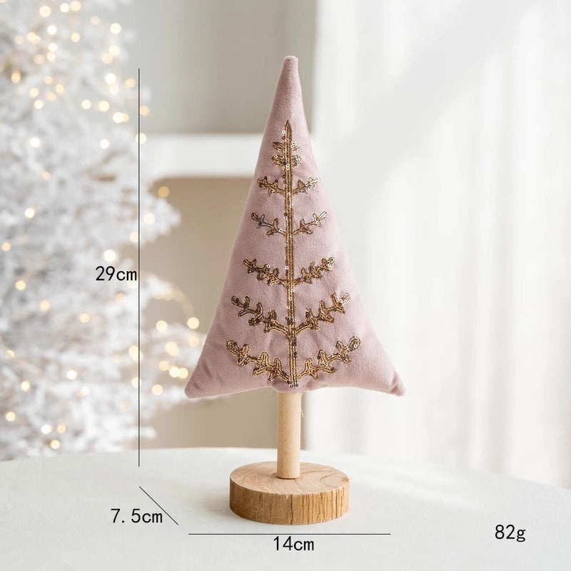 Christmas Minimalist Pumpkin Angel Resin Ornaments for Holiday Tree Table Decoration | Holiday Party Supplies