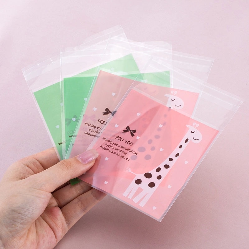 Adorable Animal-Themed Plastic Food Storage Bags | Kitchen & Dining Accessories