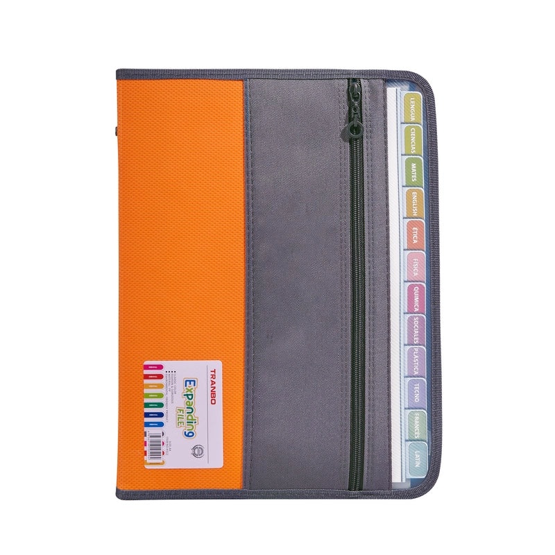 Minimalist Geometric Solid Color PP Folder for School and Office Use | Stationery & Office Supplies