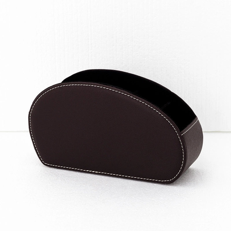 Classic Solid Color PU Storage Box for Daily Use|Home Storage & Organization