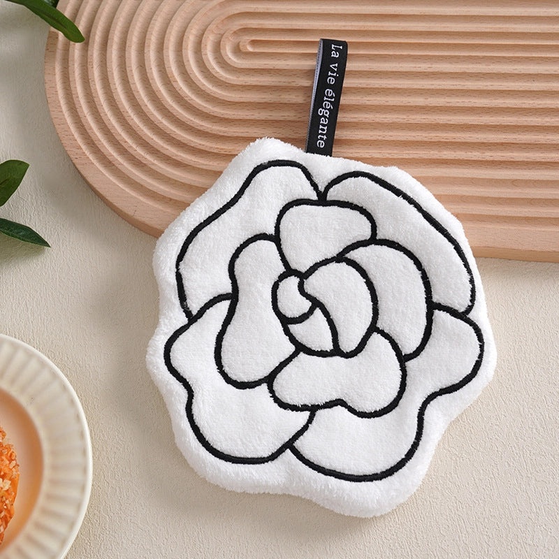 Minimalist Classic Letter Printed Polyester Towels | Home & Living Textiles