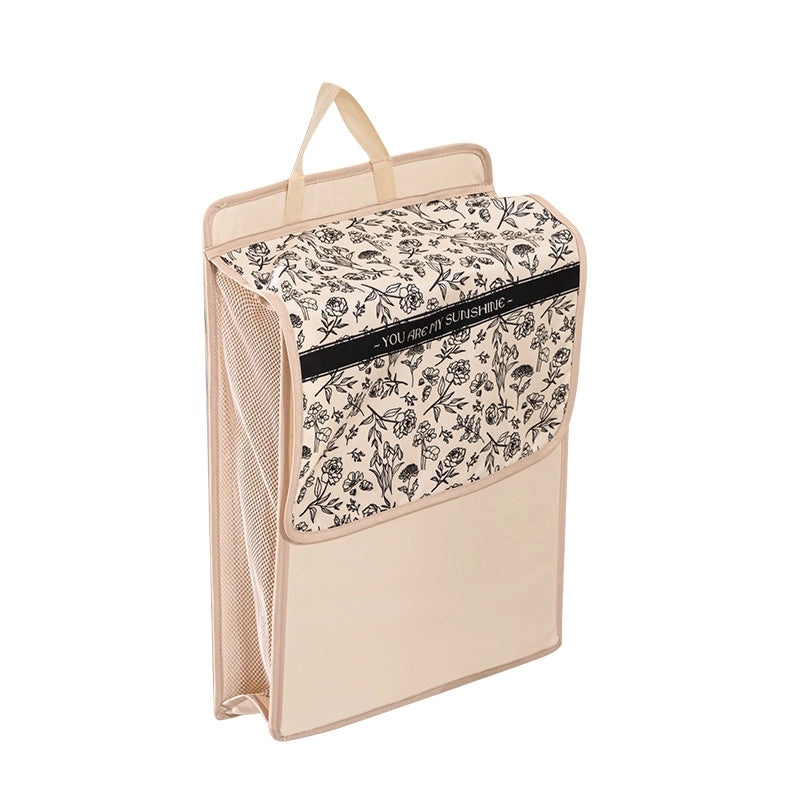 Foldable Wall-mounted Laundry Basket Breathable Dirty Clothes Storage for Bathroom Light Luxury Design|Home Storage & Organization