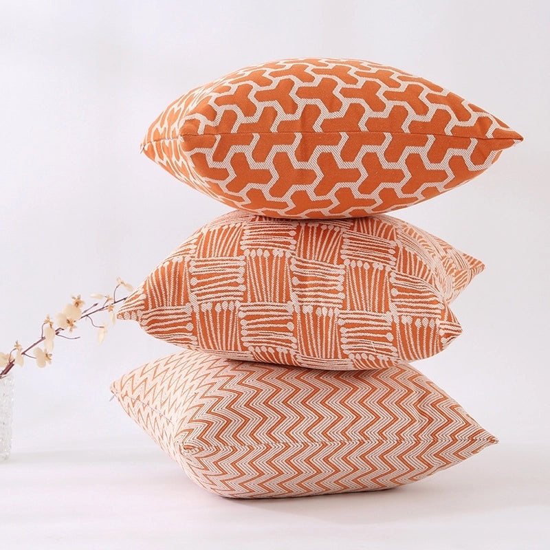 Nordic Simple Diamond Pattern Sofa Waist Pillow Cushion Large Backrest Cushion for Living Room Office|Home Decor Cushions