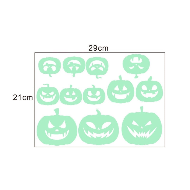 Halloween Luminous Peeping Eyes Stickers Glow in the Dark Festival Wall Decals|Home Decor