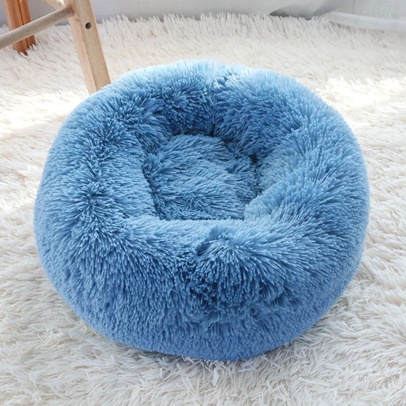 Long Velvet Pet Nest for Cats and Small Dogs | Pet Beds & Accessories