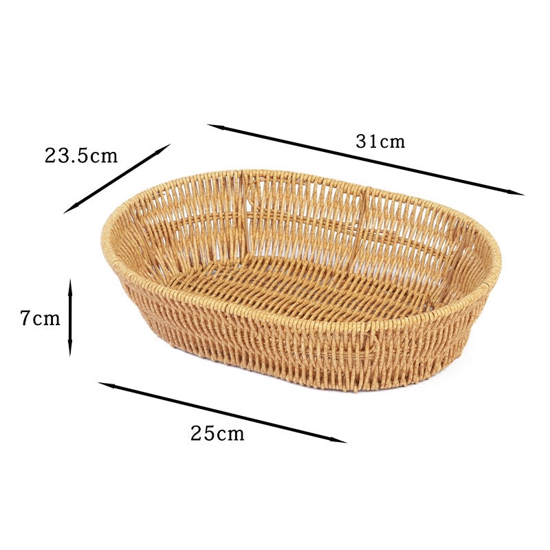 Simple Minimalist Solid Color Storage Basket for Home Organization|Home Storage & Organization