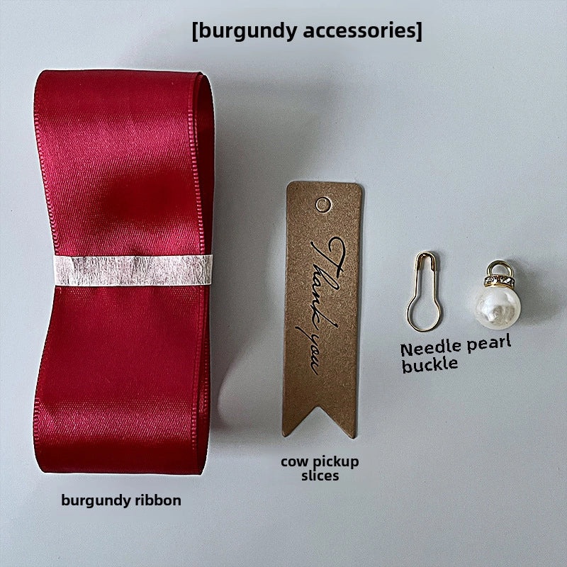 Handmade Blue Straw Rattan Woven Box with Lid Birthday & Wedding Gift Basket|Home Decor & Gift Packaging