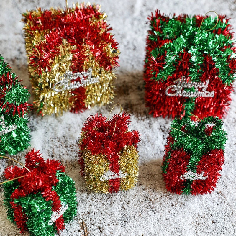 Hong Kong Heng New Christmas Ribbon Cone Tree Desktop Decoration Party Supplies Festive Atmosphere|Holiday Decorations