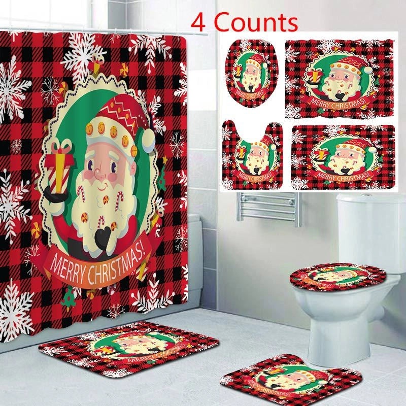 Christmas Santa Claus Star Letter Party Decor Modern Classic Style Polyester Accessories|Holiday Party Supplies