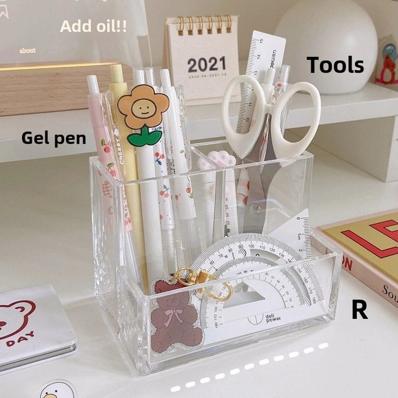 Cute Pig Design Desk Organizer Pencil Pen Holder Office Home School Use|Office Supplies