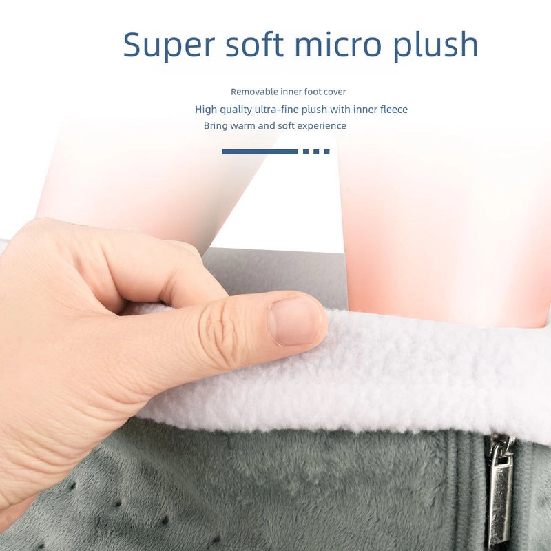 Electric Heated Foot Warmer Blanket for Home and Office | Home & Living Accessories