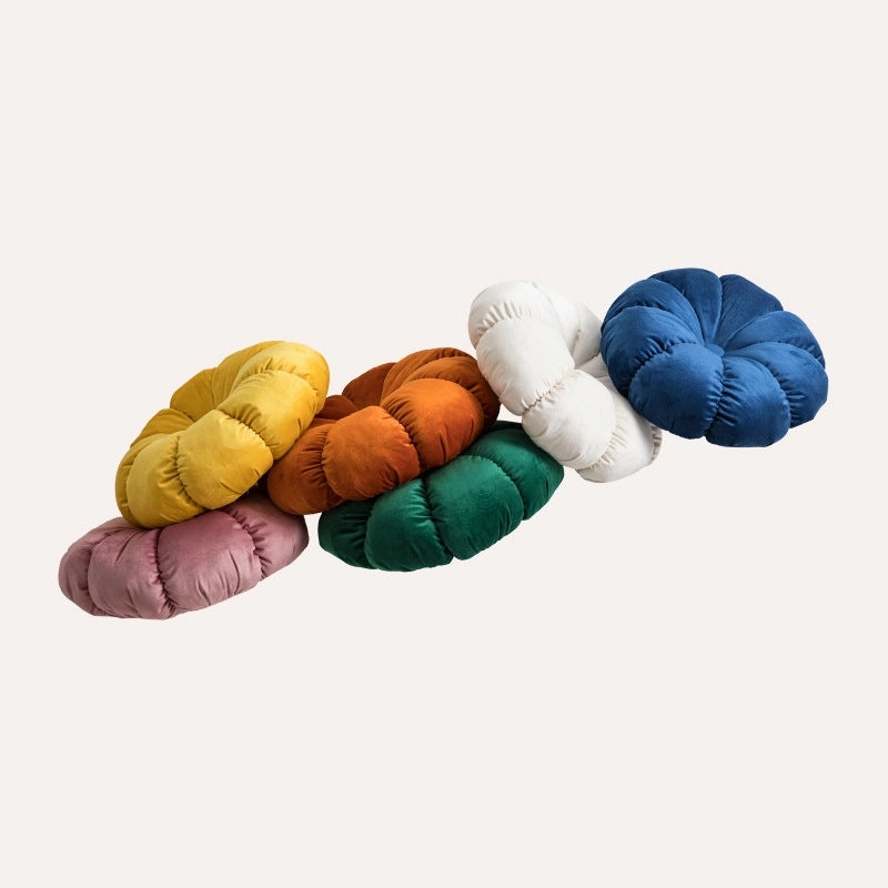 Cozy Plush PP Cotton Seat Cushion in Solid Color for Comfortable Seating|Home Decor Cushions