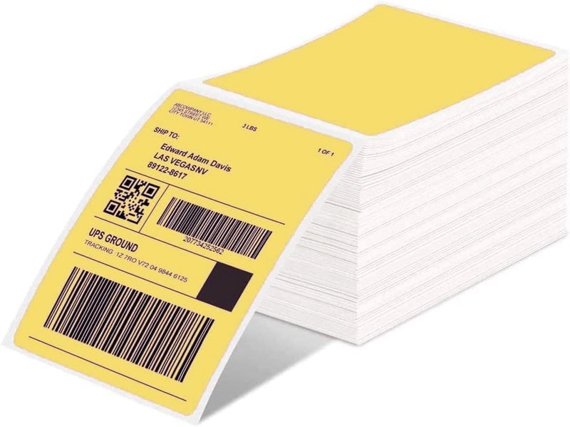Phomemo Round Waterproof Thermal Label Paper Self-Adhesive Electronic Logistics Shipping Labels|打印耗材