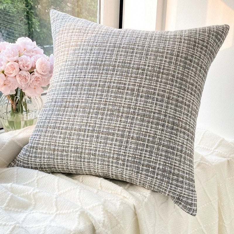 Solid Color Polyester Pillow Covers for Couch and Sofa Decor | Home Decor & Pillow Cases