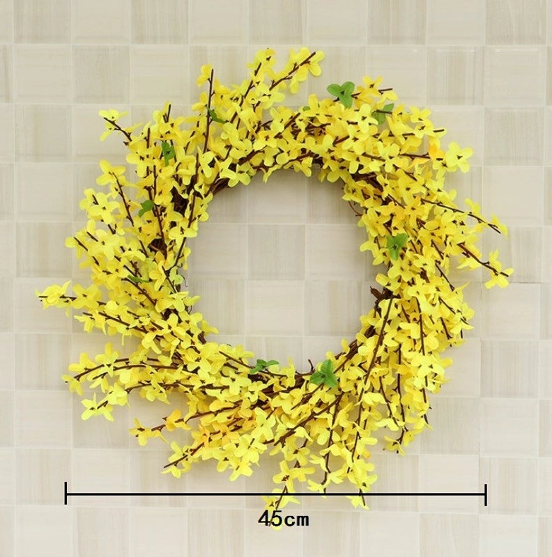Artificial Silk Flower Wreath for Home Decor|Home Decoration