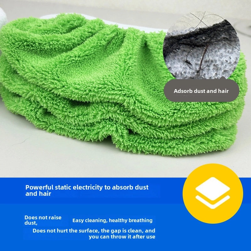 Reusable Swiffer Mop Cloth Replacement Cover for Flat Mop Washing Cleaning | Home Cleaning Supplies