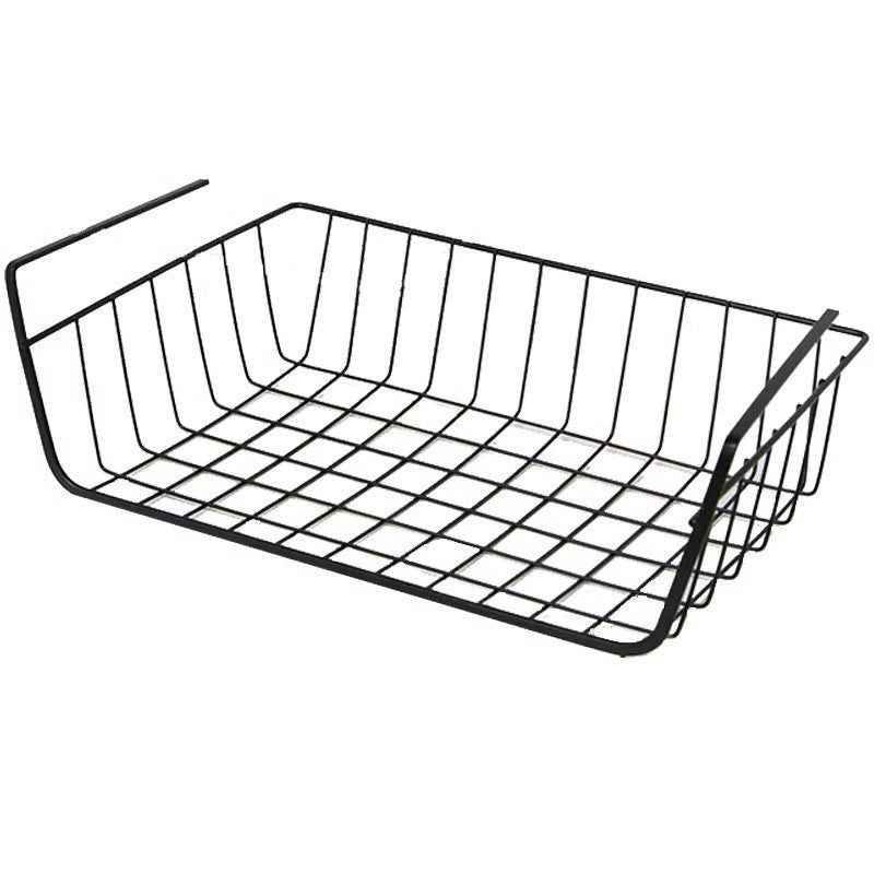 Durable Solid Color Iron Storage Rack for Casual Vacation Use|Home Organization & Storage