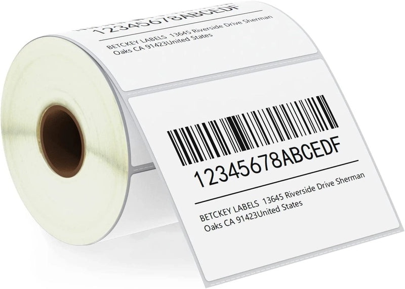 Phomemo Round Waterproof Thermal Label Paper Self-Adhesive Electronic Logistics Shipping Labels|打印耗材