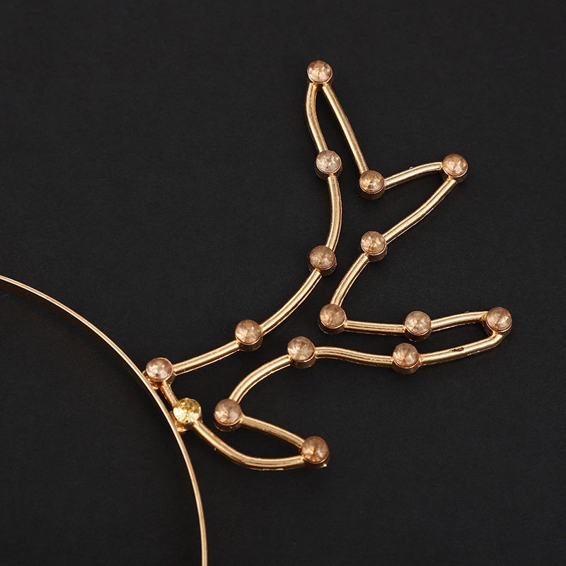 Minimalist Alloy Antler Earrings for Daily Wear and Festivals|Jewelry & Accessories