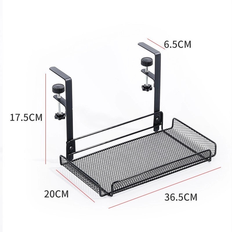 Minimalist Solid Color Carbon Steel Storage Rack for Home Organization|Home Storage & Organization