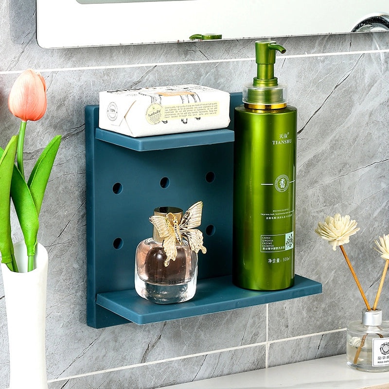 Minimalist Solid Color Plastic Organizer Tray|Home Storage & Organization