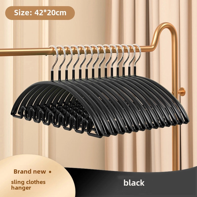 Lightweight Luxury Black Wave Pattern Underwear Hanger Multi-Functional Plastic Clothes Rack for Dormitory Storage|Home Storage & Organization