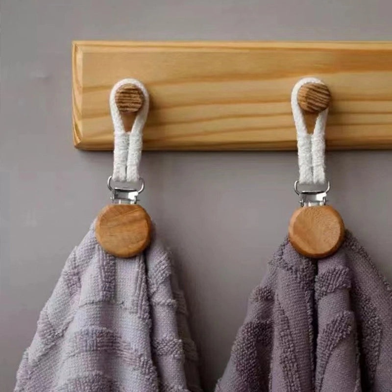 Multifunctional Metal Towel Clip for Bathroom | Home & Living Accessories