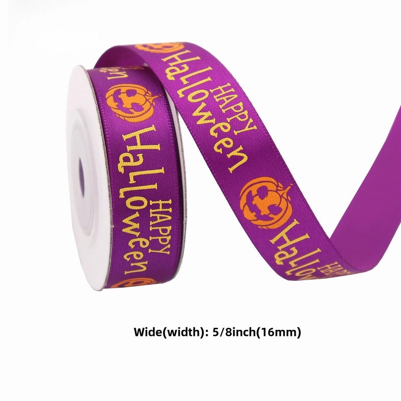 All Saints Halloween Ribbon Set for DIY Bow Decoration and Gift Packaging|Craft Supplies & Ribbon