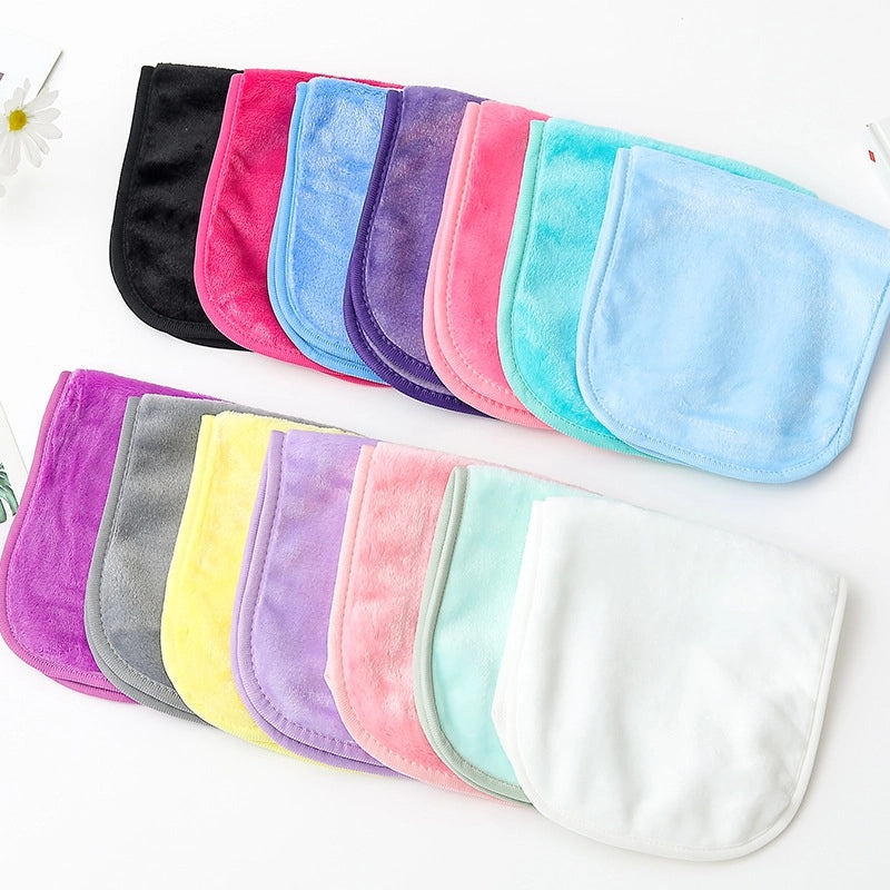 Minimalist Solid Color Superfine Fiber Towels Soft Absorbent Hand Towels|Home & Living - Towels