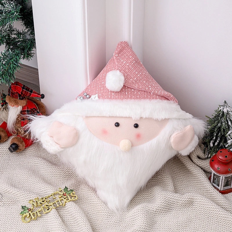 Christmas 3D Snowman Decorative Sofa Pillow Cushion | Home Decor & Seasonal Accessories