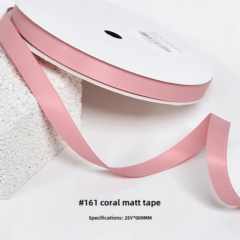 Yao Ming Han Style Milk Silk Ribbon Bow Hair Accessory Korean Full-matte Floral Packaging Belt|Hair Accessories