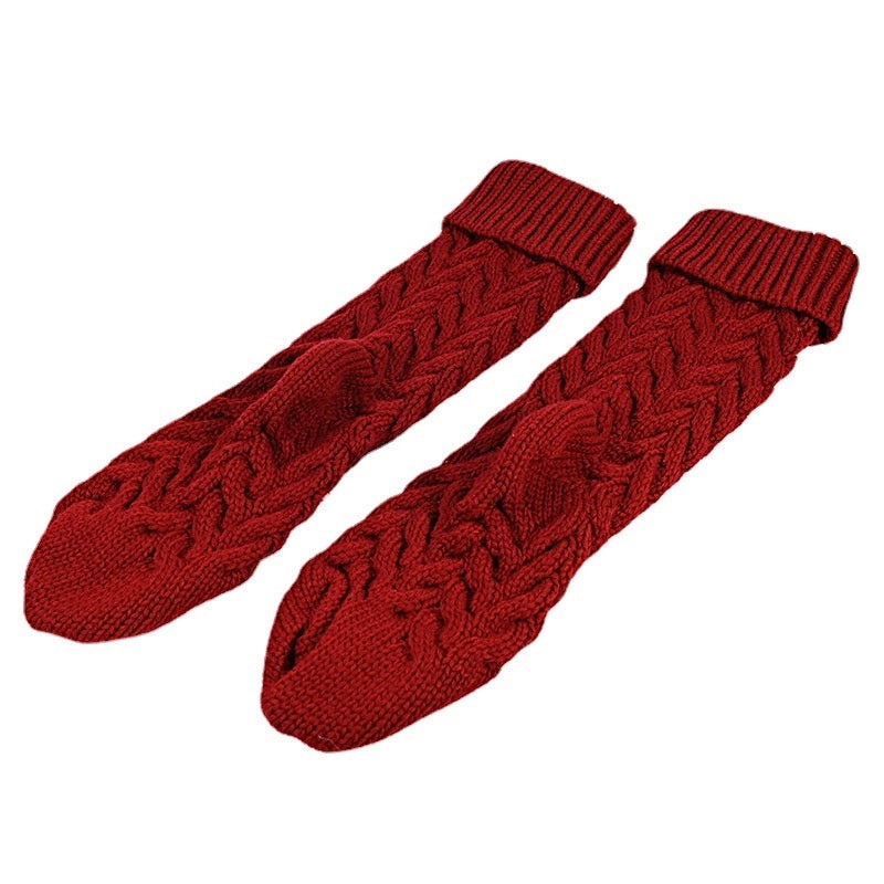 Cozy Knitted Christmas Socks Set | Holiday Gift Socks for Home and Boots | Christmas Accessories | Holiday Socks Collection|Socks & Hosiery