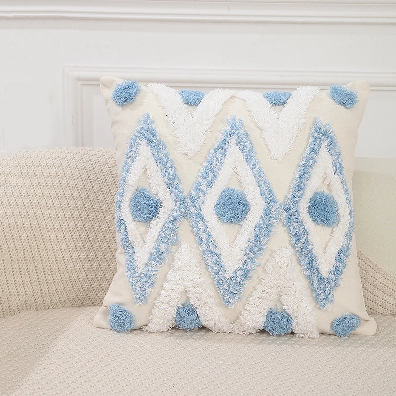 Minimalist Geometric Polyester Pillow Covers for Couch and Sofa Home Decor|Home Decor & Cushions