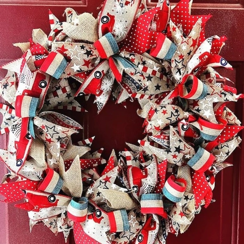 Patriotic Independence Day Garland Decorative Pendant for Home and Family | Holiday Decorations