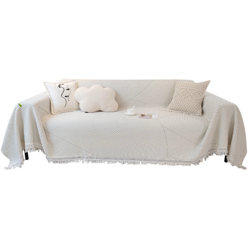 Universal Sofa Cover Dustproof All-Season Nordic Style Sofa Towel Blanket|Home Decor & Sofa Accessories