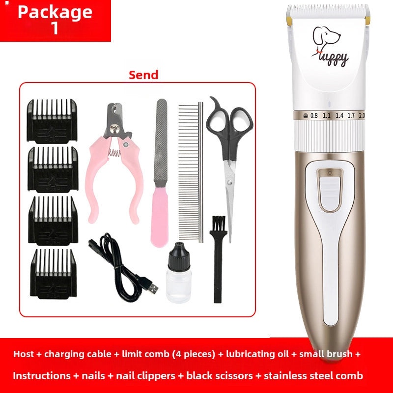 Pet Electric Hair Clipper Set for Dogs and Cats | Pet Grooming Tools