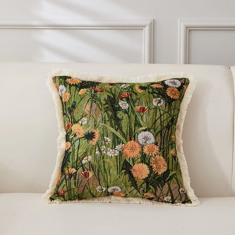 Minimalist Geometric Cotton Linen Pillow Covers for Home Decor | Home Textiles & Bedding