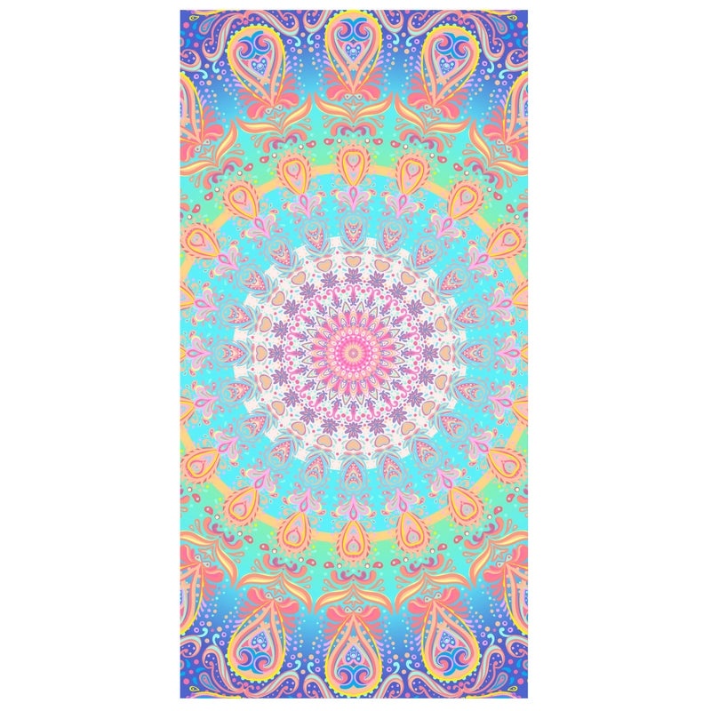 Underwater Animal Print Double-Sided Velvet Polyester Bath Towel | Bath & Beach Towels