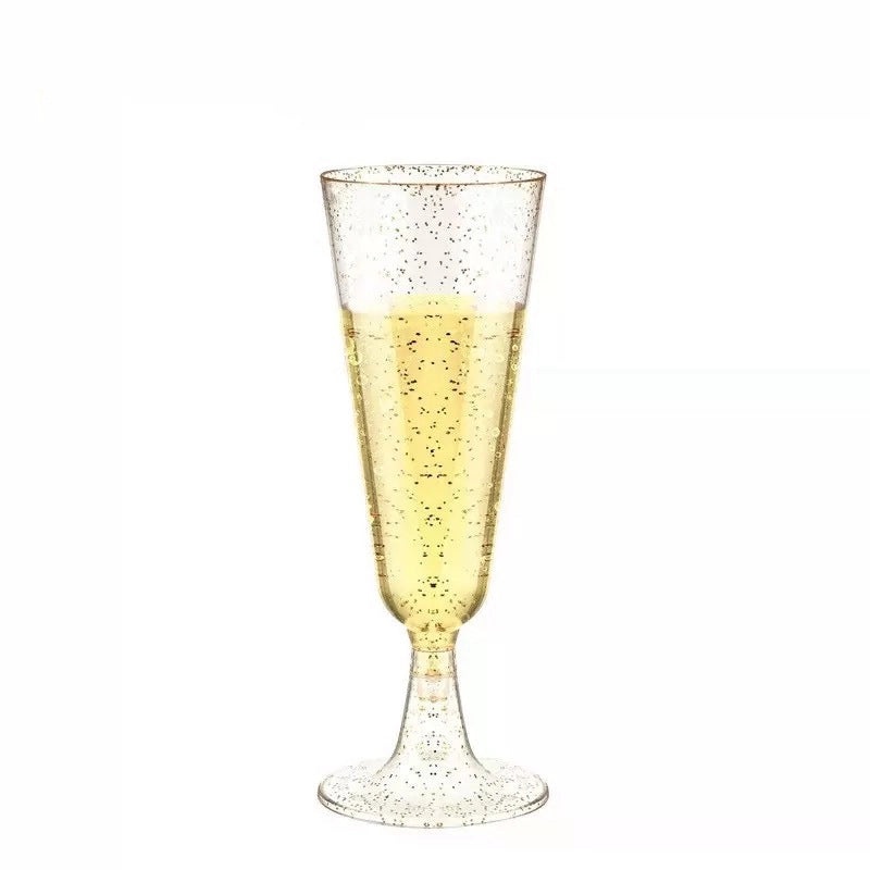 Phnom Penh Clear Plastic Goblet Dessert Cups Disposable Mousse Jelly Pudding Wedding Party Tableware|Disposable Dessert Cups