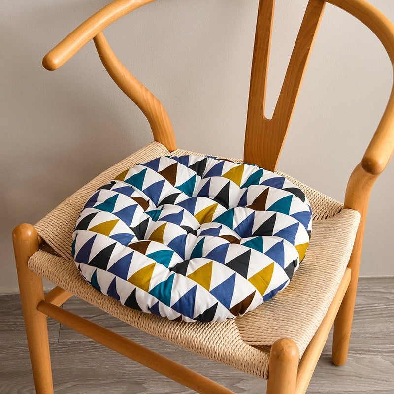 Thick Round Seat Cushion for Dining Office Student Chairs Comfortable Tatami Chair Pad|Home & Living Chair Cushions