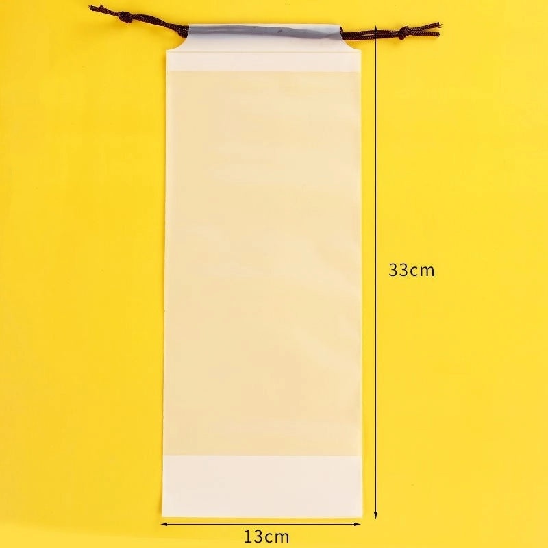 Simple Solid Color PEVA Storage Bag for Organizing Home Essentials|Storage & Organization