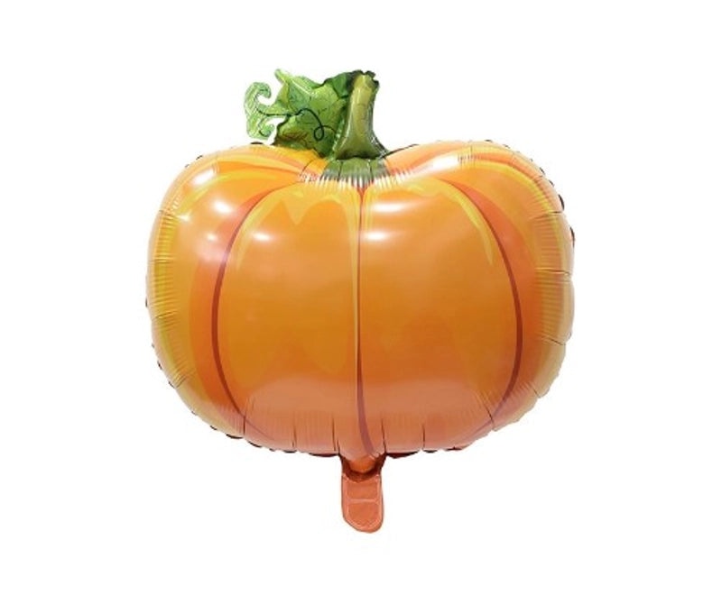 Minimalist Classic Pumpkin Aluminum Film Christmas Balloons | Holiday Party Decorations