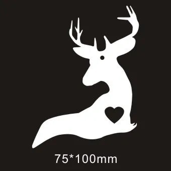 0.8mm Double-Sided Sublimation Christmas Pendant Blank for DIY Thermal Transfer | Jewelry & Accessories