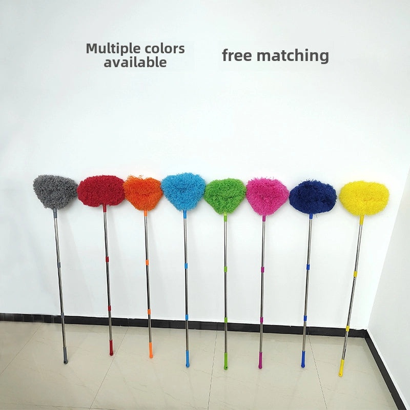 Ceiling Fan Feather Duster with Extendable Handle for High Ceiling Dusting | Home Cleaning Tools