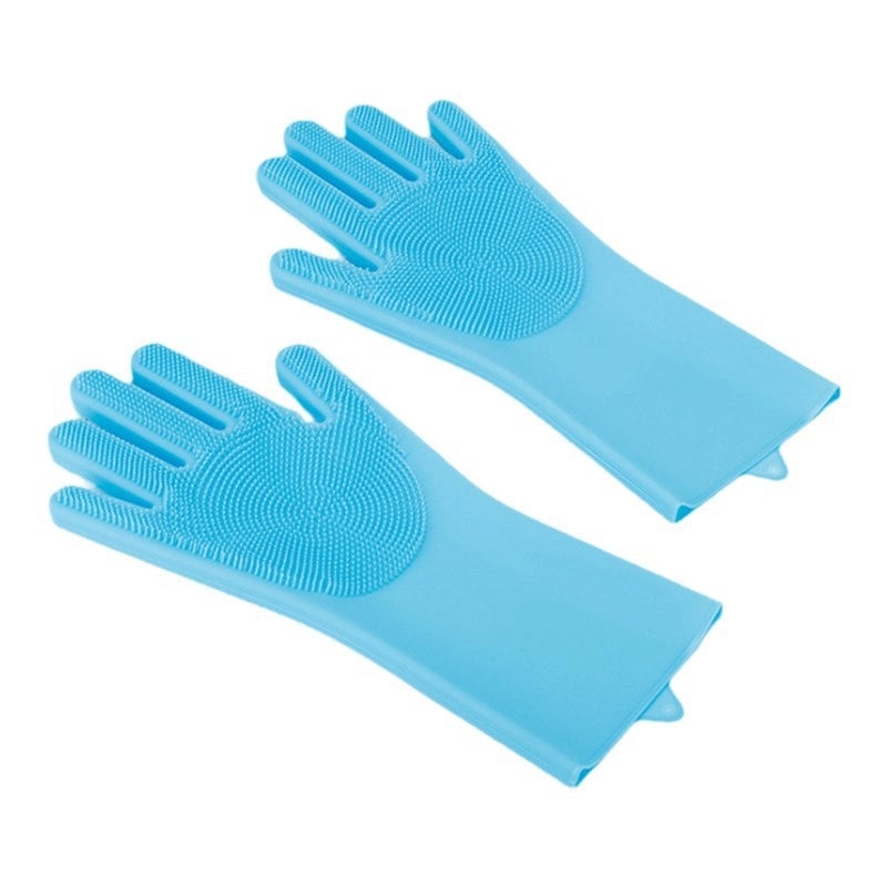 Durable Solid Color Rubber Pet Grooming Tool for Easy Hair Removal|Pet Grooming Supplies